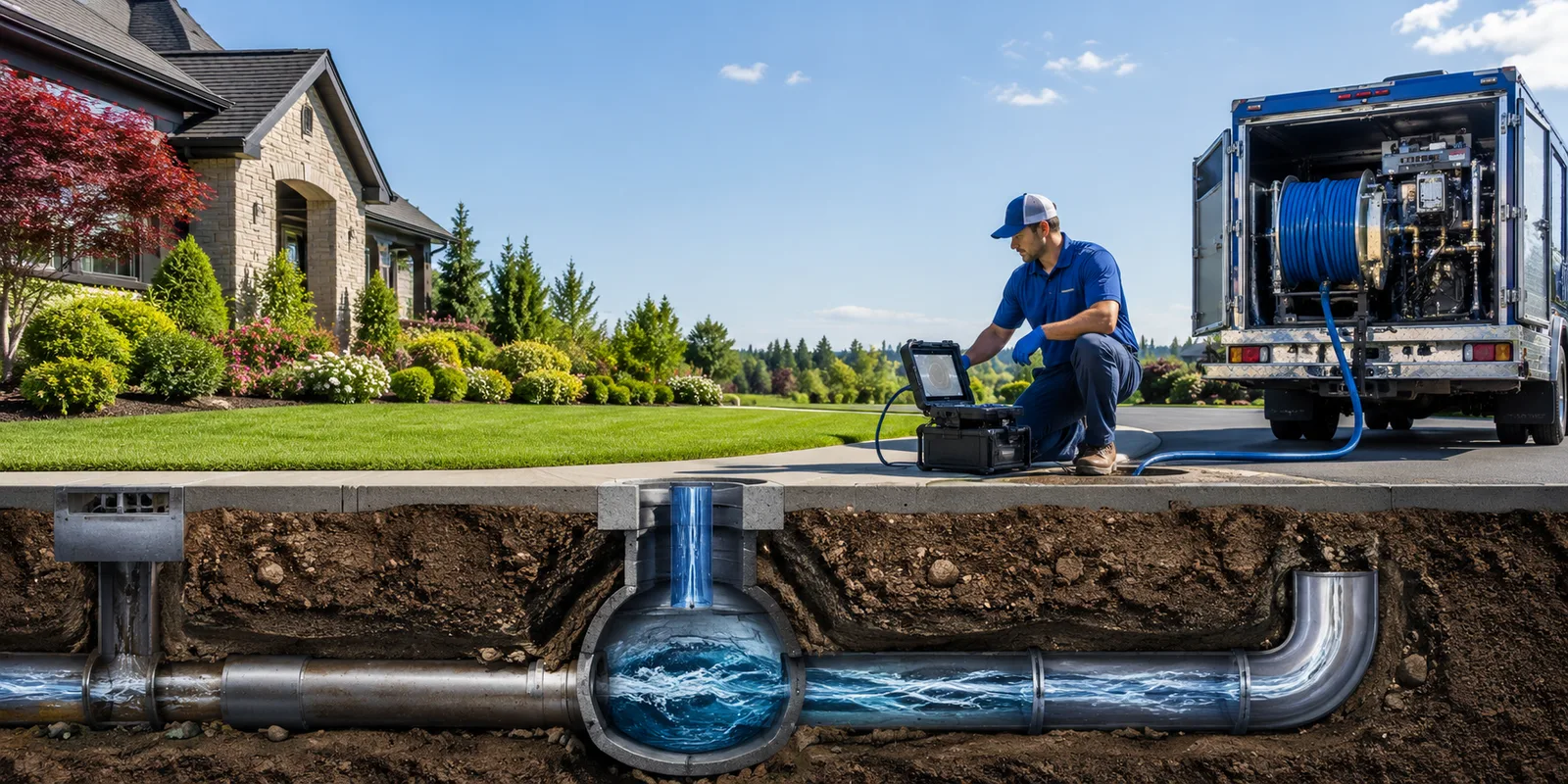 Drainage restoration information for Brook, IN